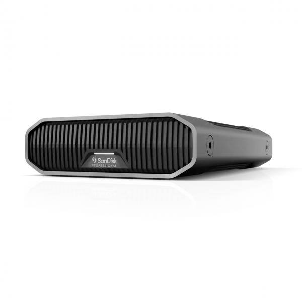 SanDisk G-DRIVE disco rigido esterno 12 TB 7200 Giri/min USB tipo-C 3.2 Gen 2 [3.1 Gen 2] Acciaio inox (G-DRIVE 12TB EMEAI)