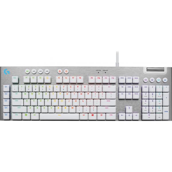 Logitech G 920-011357 tastiera Gaming USB QWERTY Nordic Bianco (Logitech G G815 - tastatur - QWERTY -)