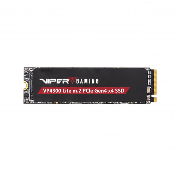 Patriot Memory VP4300 Lite 1 TB M.2 PCI Express 4.0 NVMe (Patriot VP4300 Lite 1TB PCIe Gen4 x4. M.2 2280, Read/write speeds up to 7,400MB/s, 6,400MB/s, 5 Year Warranty)