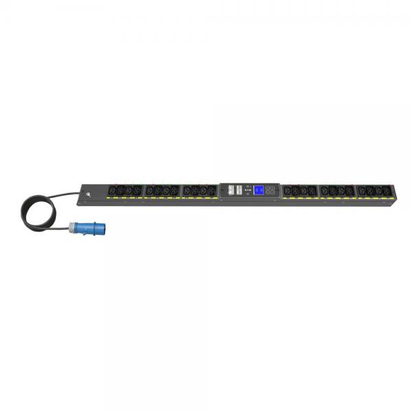 Eaton EVMAF116A unità di distribuzione dell'energia [PDU] 24 presa[e] AC 22.5U Nero (PDU G4 MA 0U 309 16A 1P 12xC13,12xC39)