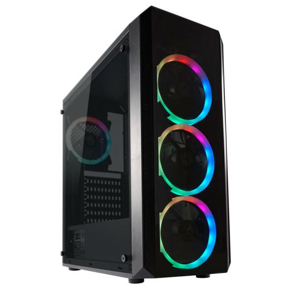 LC-Power Gaming 703B - Quad-Luxx Midi Tower Nero (LC Power Gaming 703B Quad-Lux - tower)