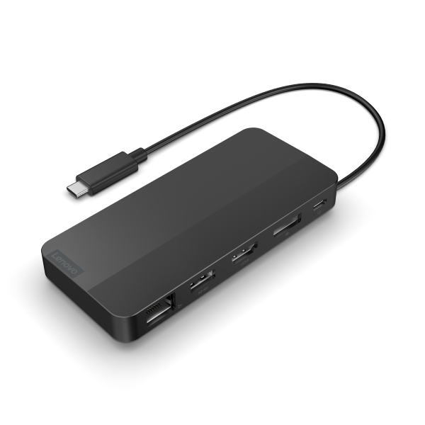 Lenovo 40B90100EU replicatore di porte e docking station per laptop Cablato USB 3.2 Gen 1 [3.1 Gen 1] Type-C Nero (Lenovo - Docking station - USB-C - HDMI, DP - 1GbE - 100 Watt - Europa)