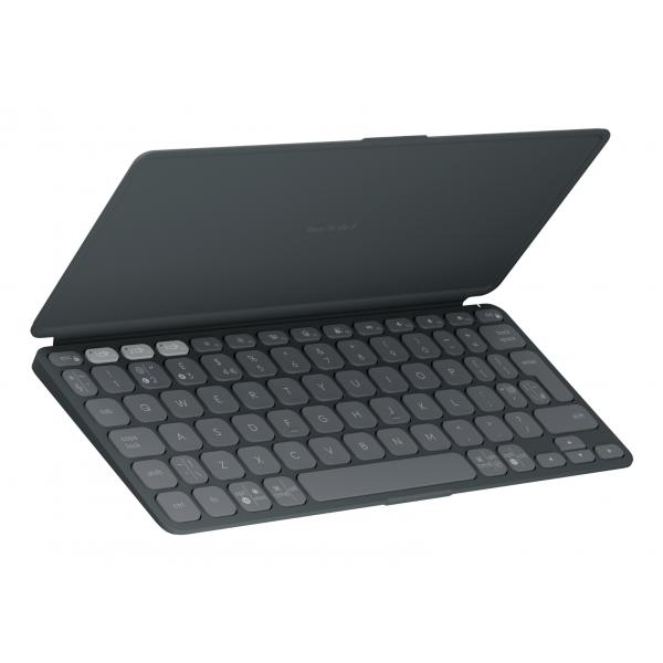 Logitech 920-012917 tastiera Universale Bluetooth QWERTY Inglese UK Grafite (KEYS-TO-GO 2 - GRAPHITE - UK - - INTNL) - Versione UK