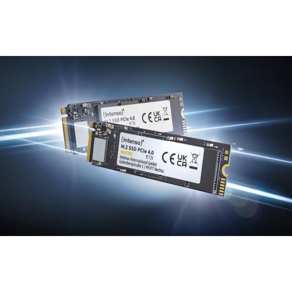 Intenso 3836470 drives allo stato solido 2 TB M.2 PCI Express 4.0 NVMe (Intenso MI500 - 2 TB - SSD - PCI Expre)