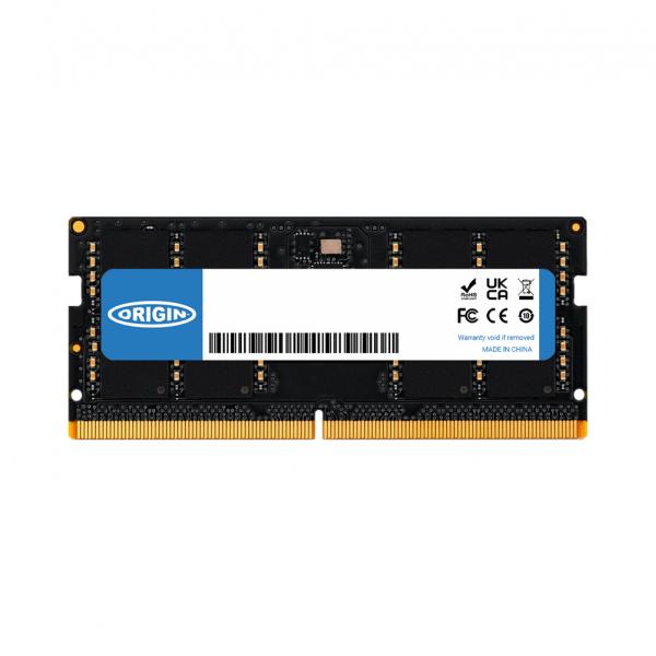 Origin Storage KCP556SS8K2-32-OS memoria 16 GB 1 x 16 GB DDR5 5600 MHz (Origin Storage 32GB DDR5 5600MHz SODIMM 1Rx8 Non-ECC 1.1V)