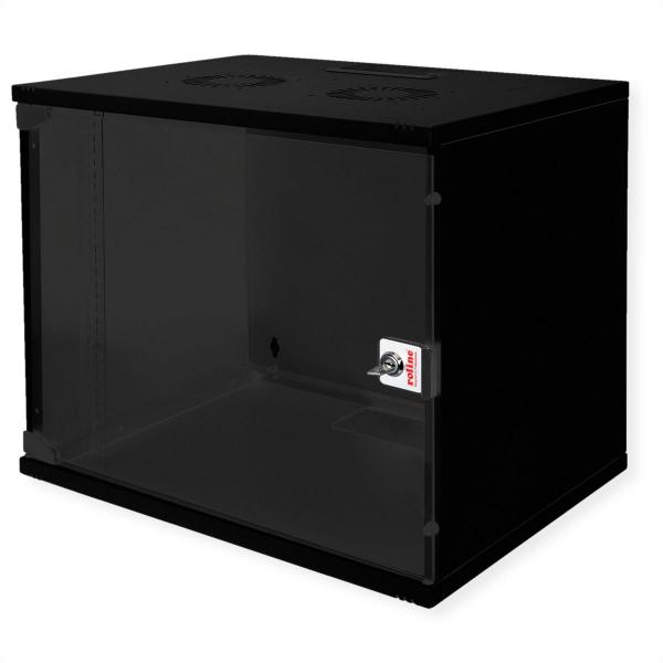ROLINE 26.21.0187 rack 9U Da parete Nero (19IN WANDGEH. BASIC 9 HE - 540X400 BXT BAUSATZ SW)