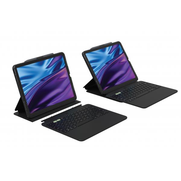 ZAGG Pro Keys 2 Svizzere Bluetooth Nero (PROKEYS 2 IPAD AIR 13 [M2/M3] - BLACK SWISS)
