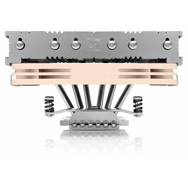 Noctua NH-L12SX77 sistema di raffreddamento per computer Processore Dissipatore di calore/Radiatore 12 cm Beige, Nichel 1 pz (Noctua NH-L12Sx77 low-profile CPU cool)