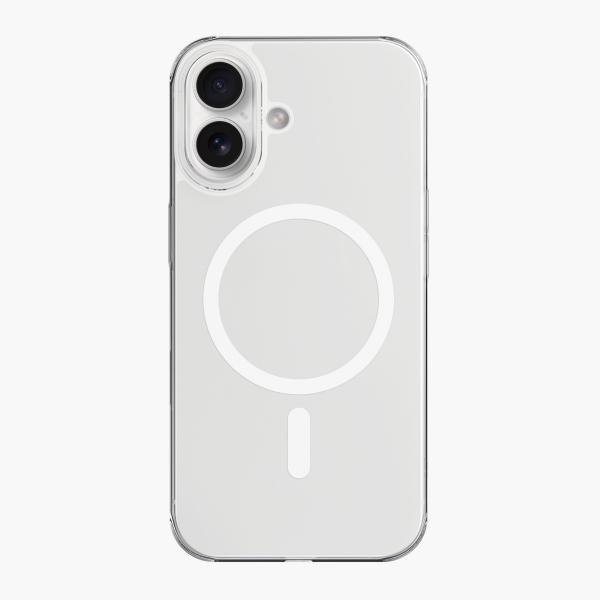 Vonmählen Transparent Case Pro custodia per cellulare 17 cm (6.7") Cover Trasparente, Bianco