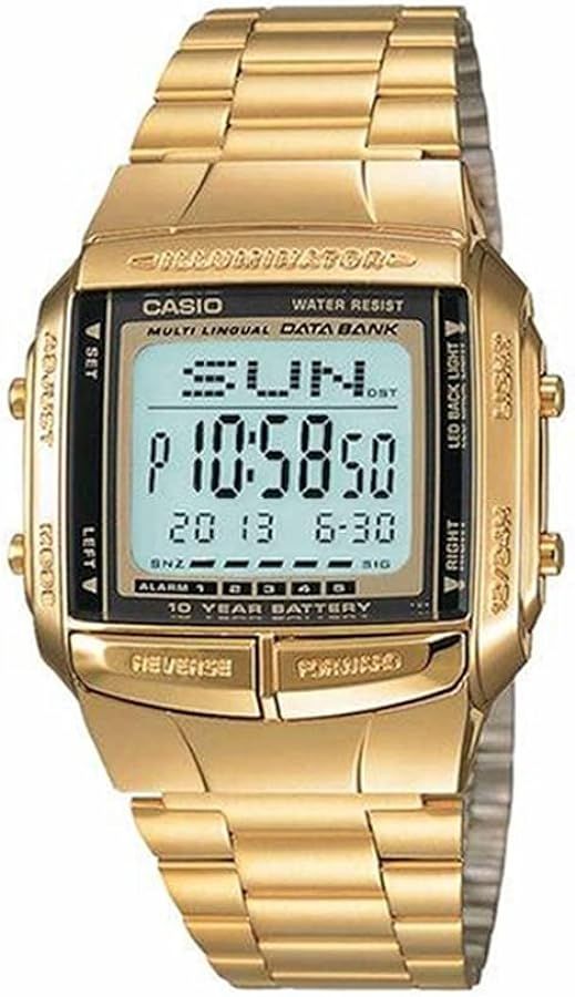 CASIO VINTAGE Mod. DATA BANK - ILLUMINATOR. TELEMENO. 10 YEAR BATTERY