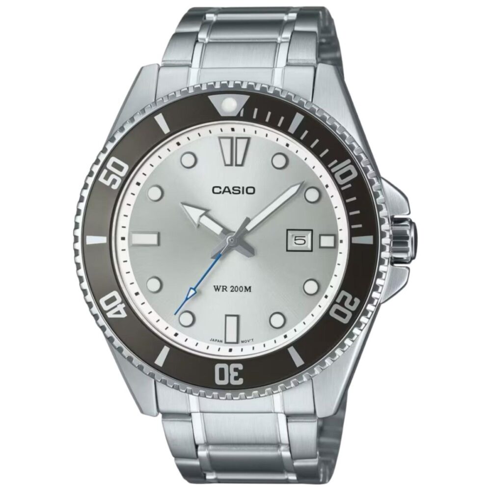 CASIO COLLECTION Mod. DIVER DATE 200M - ARGENTEE