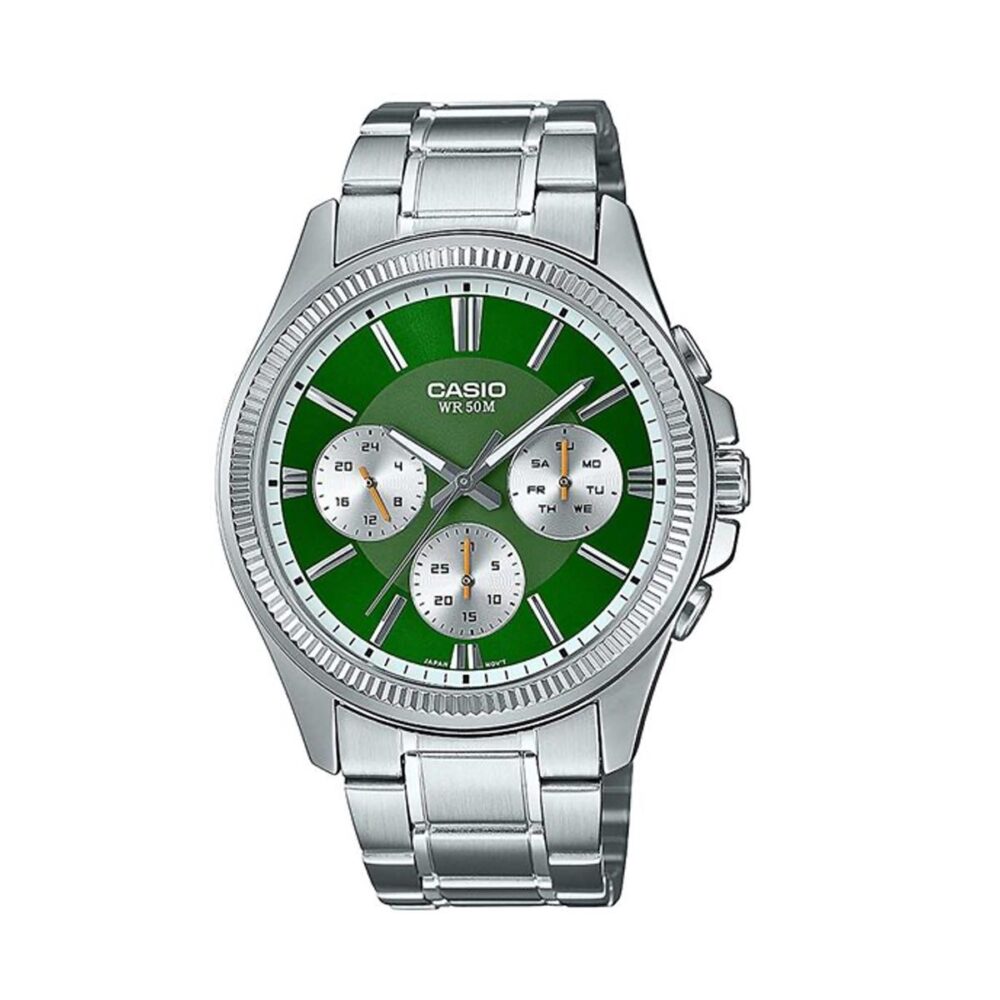 CASIO Mod. DAY DATE MULTIFUNCTION - GREEN
