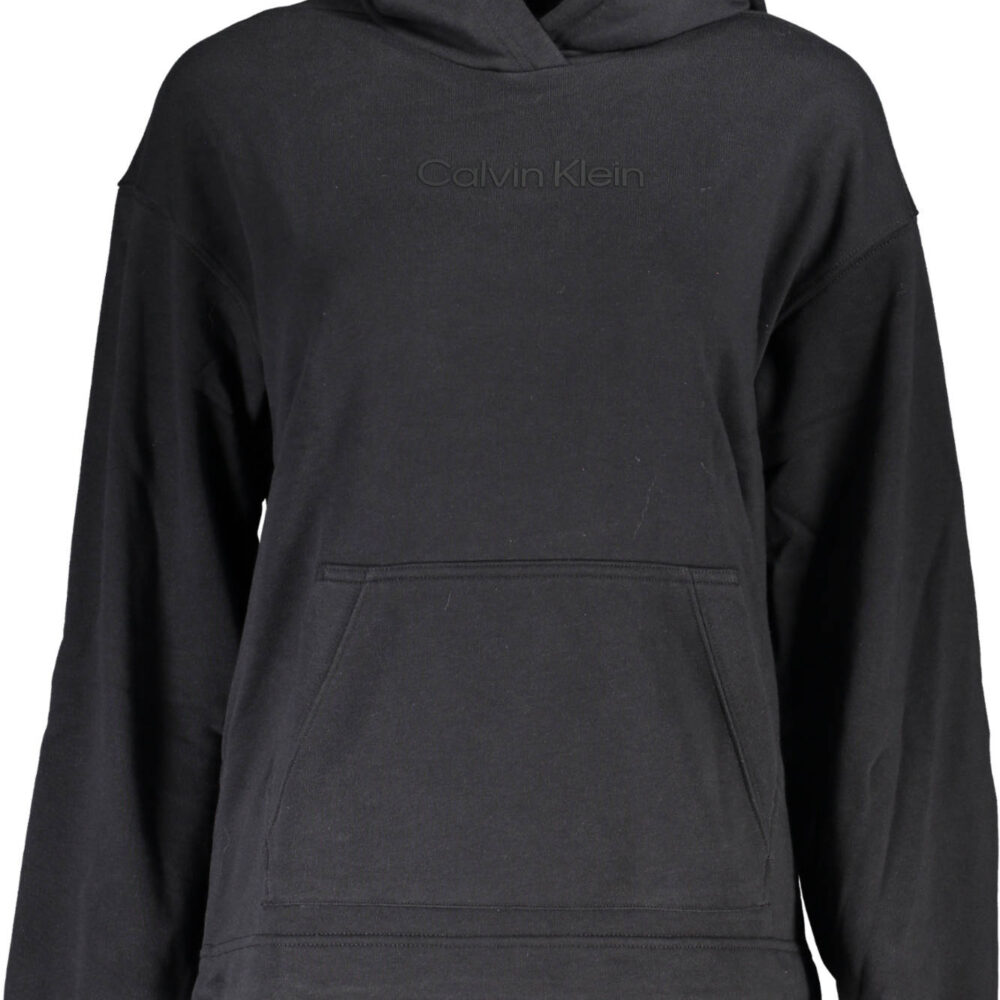 CALVIN KLEIN FELPA SENZA ZIP DONNA NERO