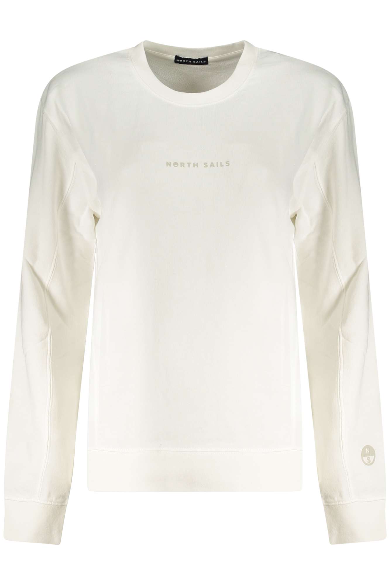 NORTH SAILS FELPA SENZA ZIP DONNA BIANCO