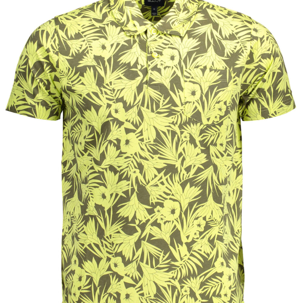 GANT POLO MANICHE CORTE UOMO GIALLO