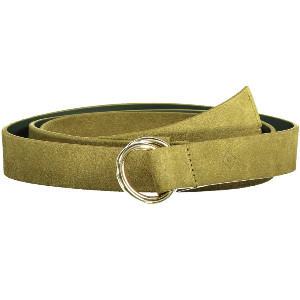 GANT CINTURA IN PELLE DONNA VERDE