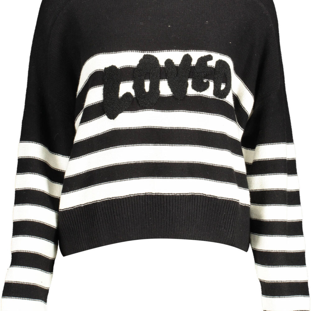 DESIGUAL MAGLIA DONNA NERO