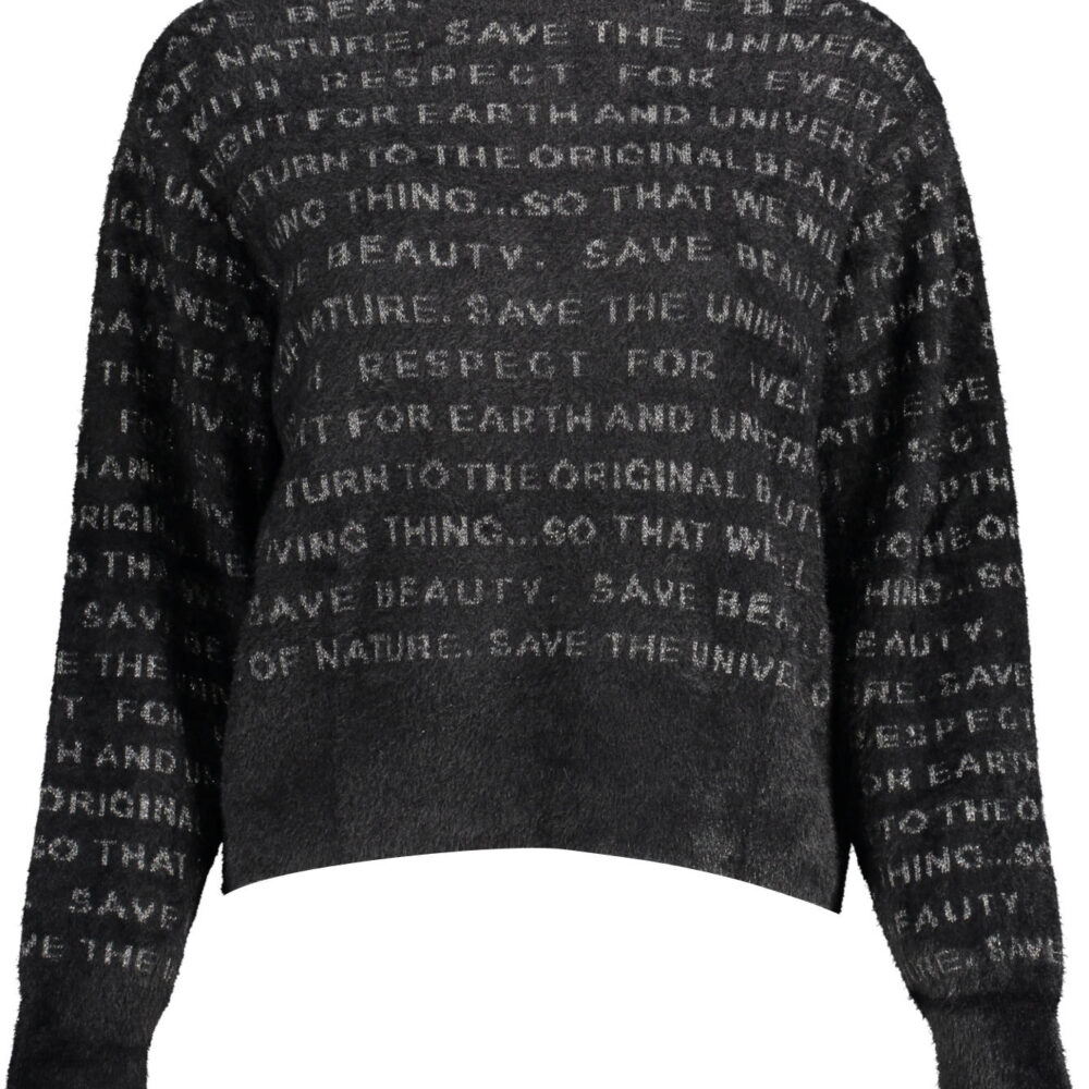 DESIGUAL MAGLIA DONNA NERO