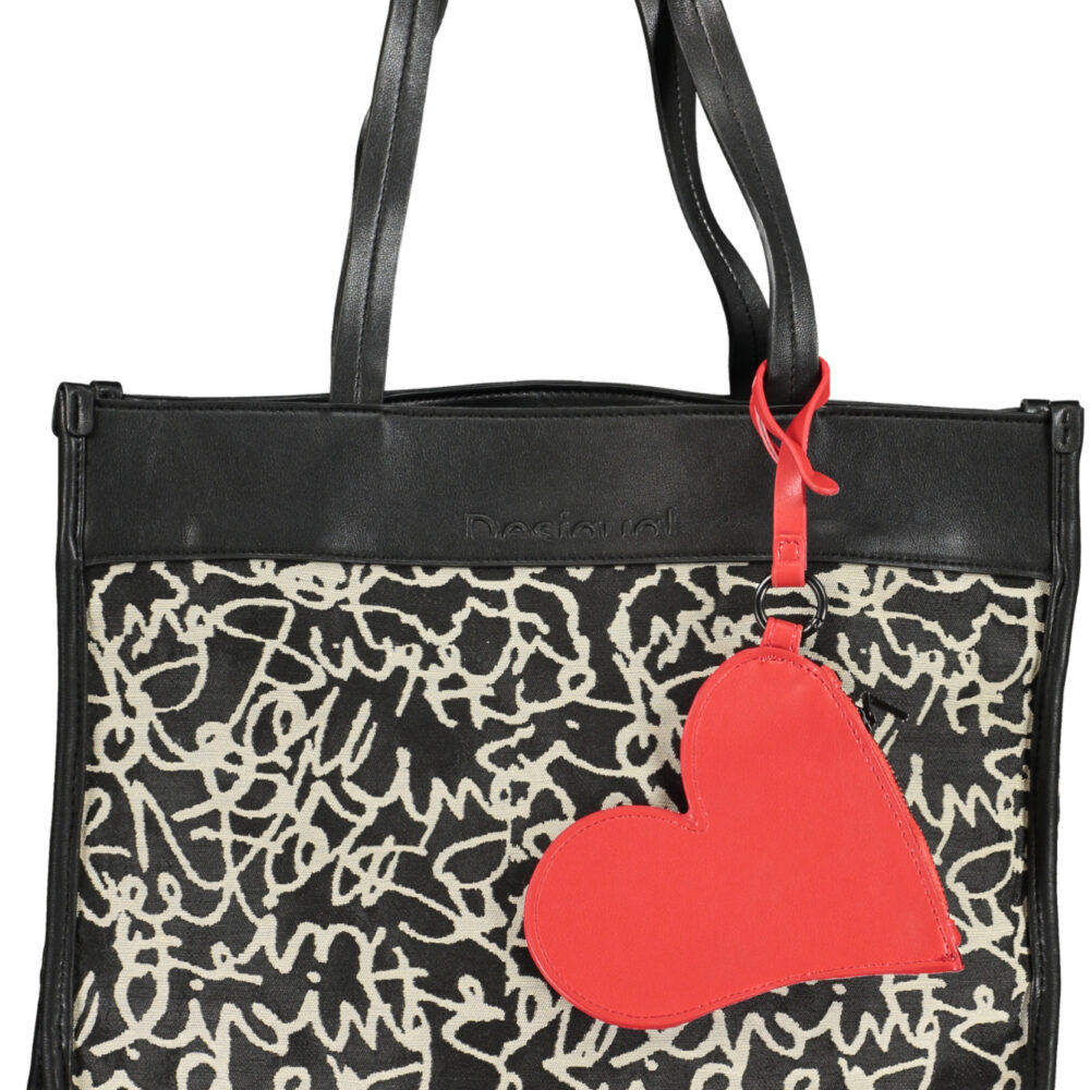 DESIGUAL BORSA DONNA NERO