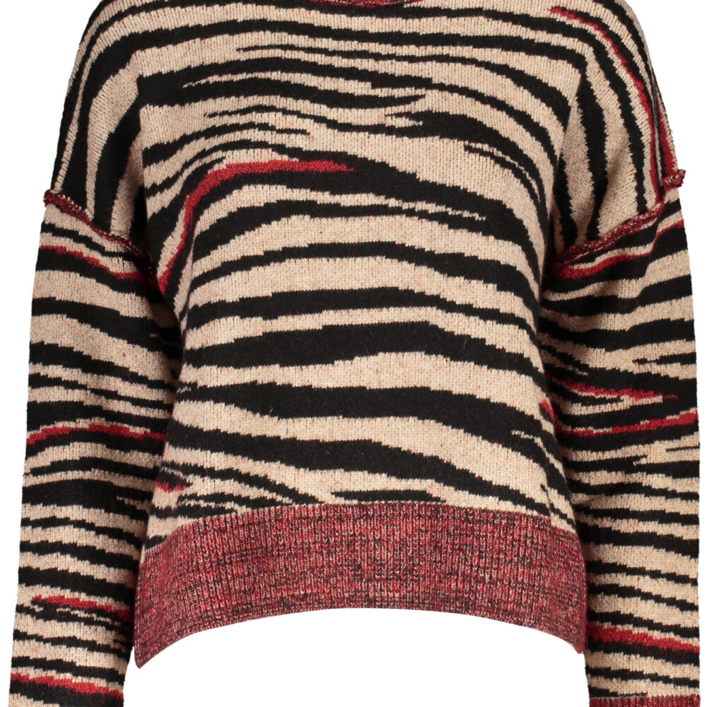 DESIGUAL MAGLIONE DONNA ROSSO