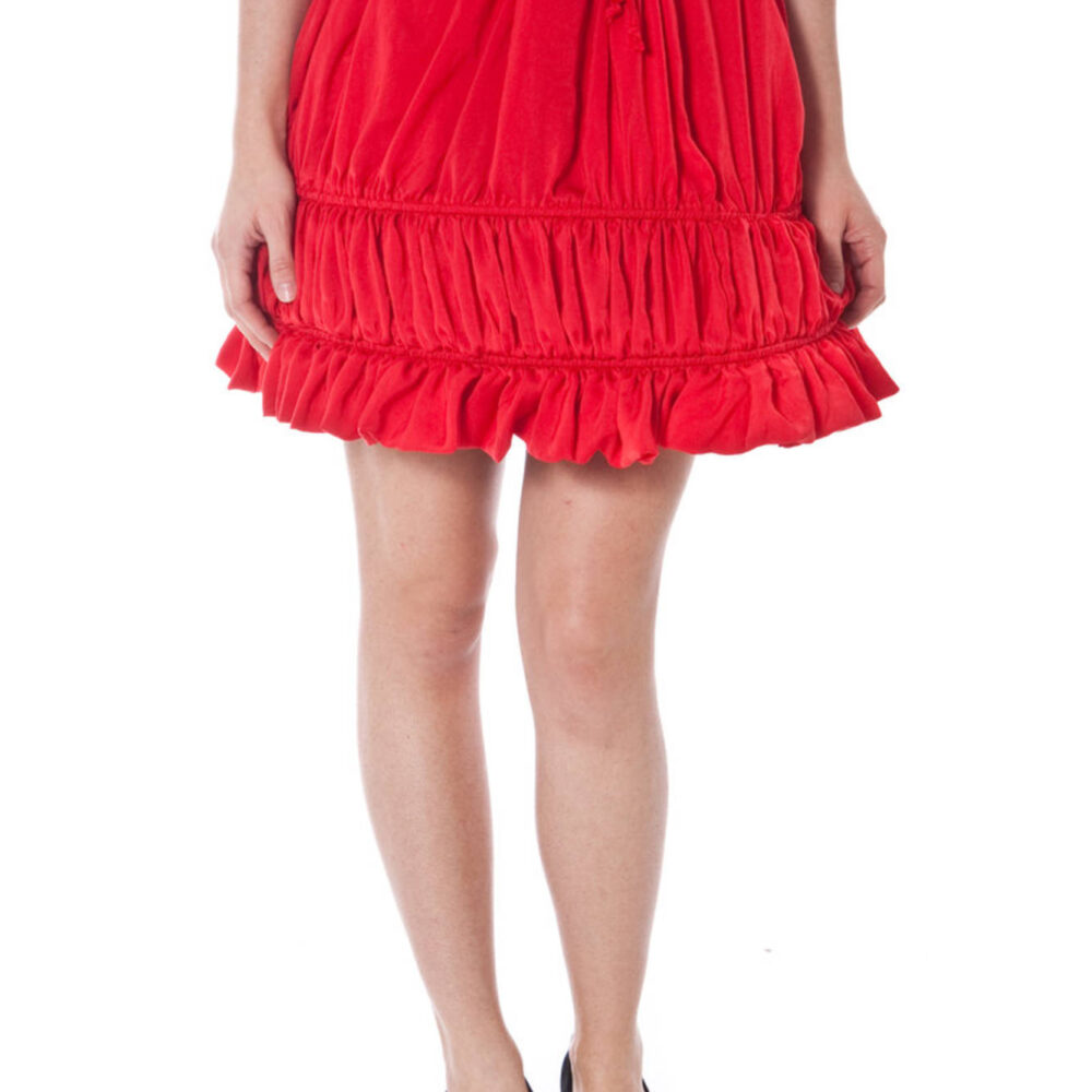 DENNY ROSE GONNA CORTA DONNA ROSSO