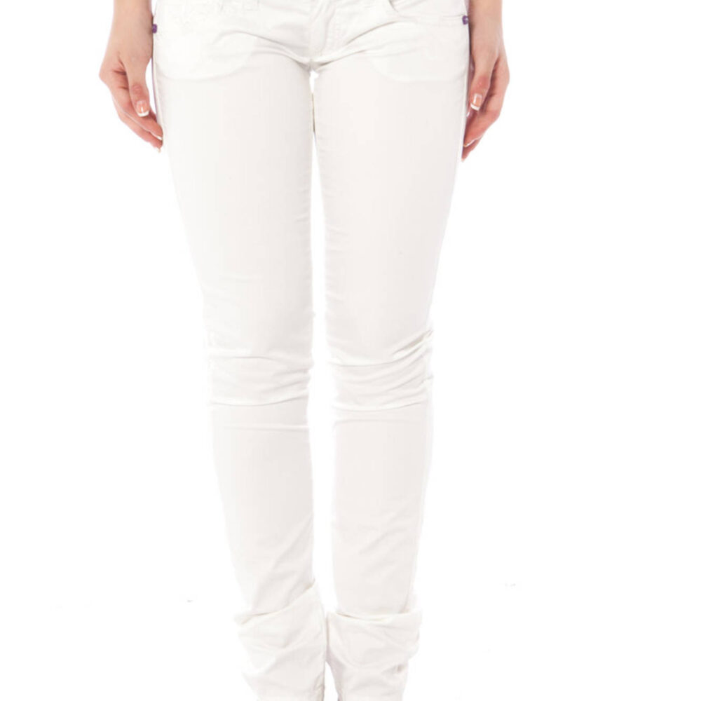 CLINK PANTALONE DONNA BIANCO