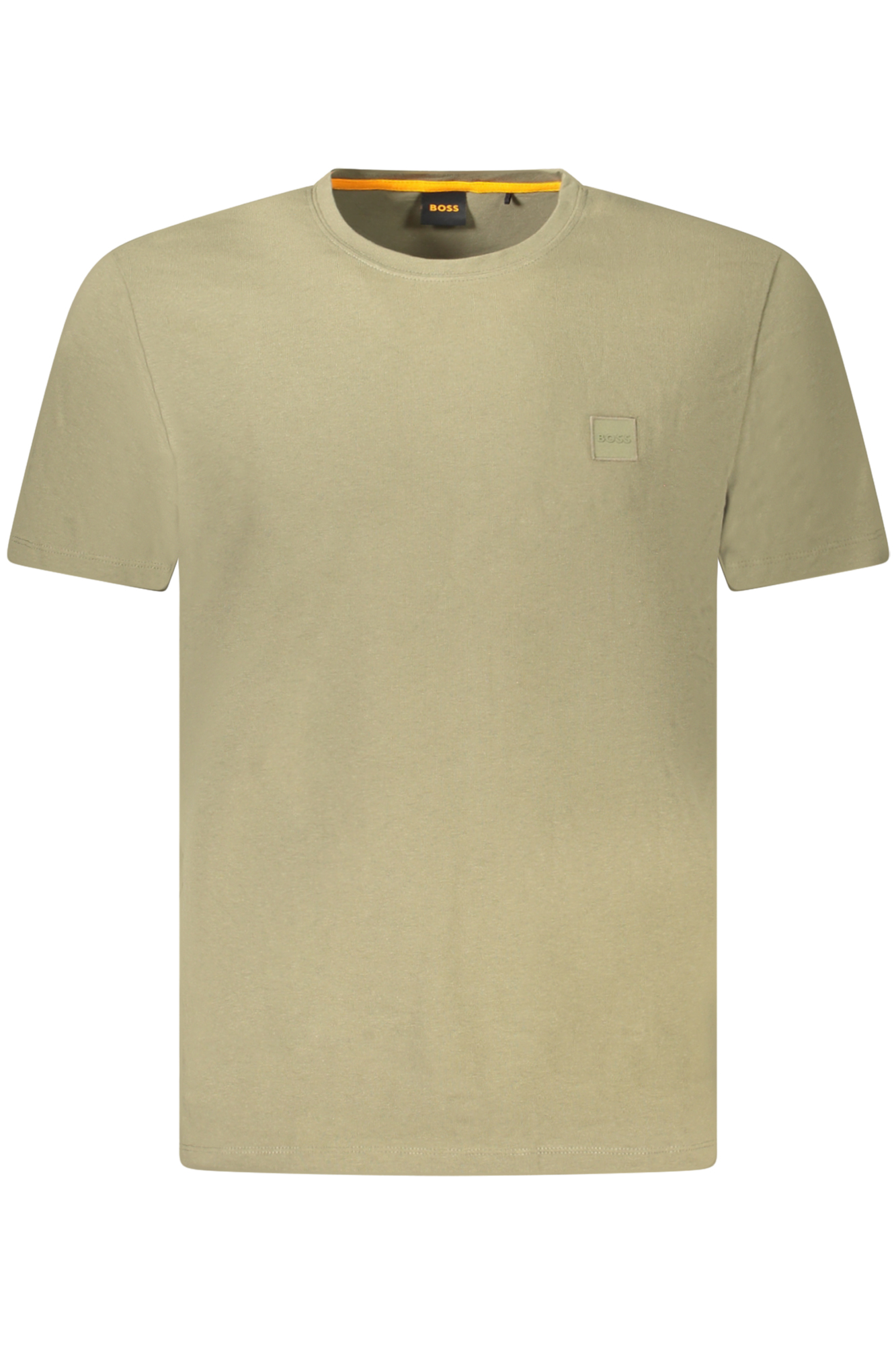 BOSS T-SHIRT MANICHE CORTE UOMO VERDE