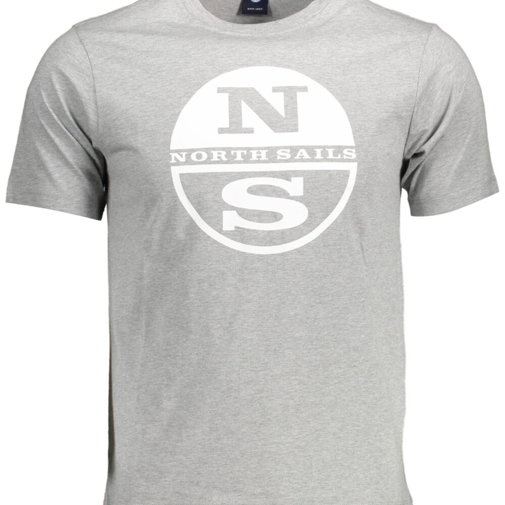 NORTH SAILS T-SHIRT MANICHE CORTE UOMO GRIGIO