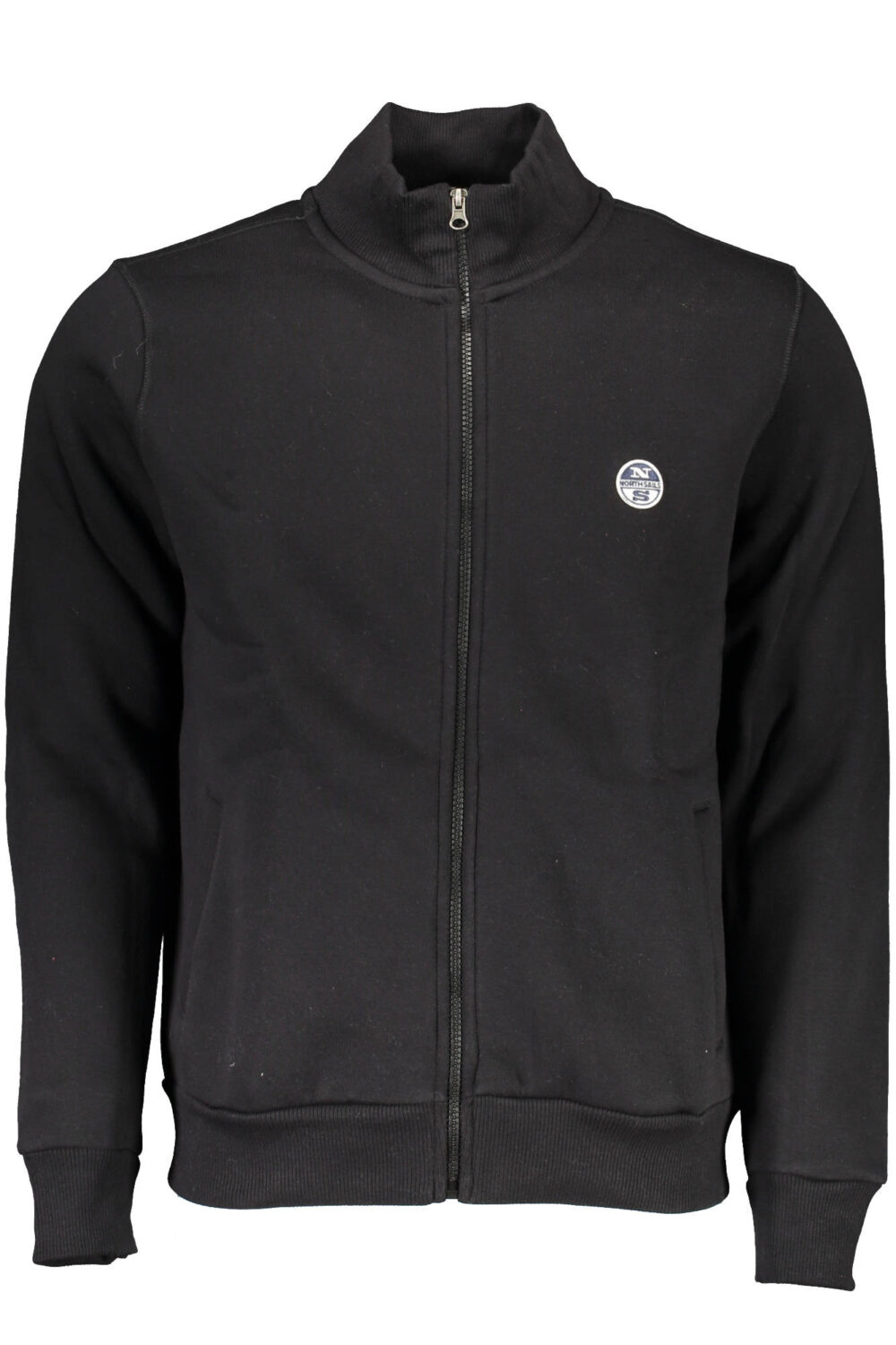 NORTH SAILS FELPA CON ZIP UOMO NERO