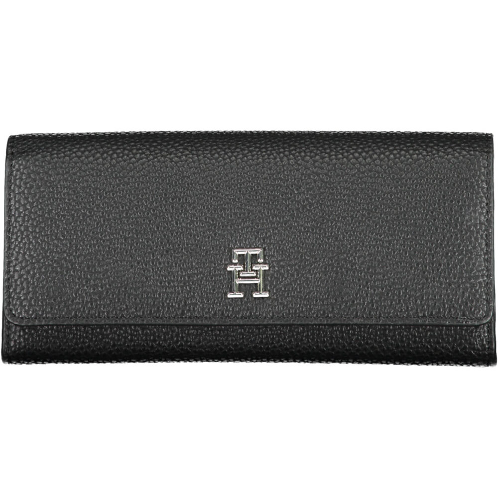 TOMMY HILFIGER PORTAFOGLIO DONNA NERO