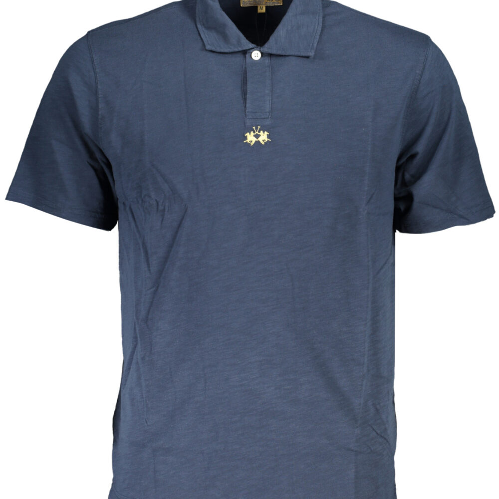 LA MARTINA POLO MANICHE CORTE UOMO BLU