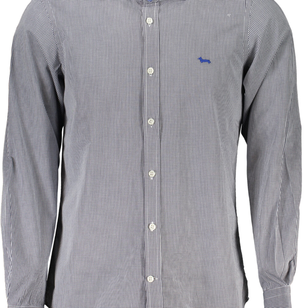HARMONT & BLAINE CAMICIA MANICHE LUNGHE UOMO BLU
