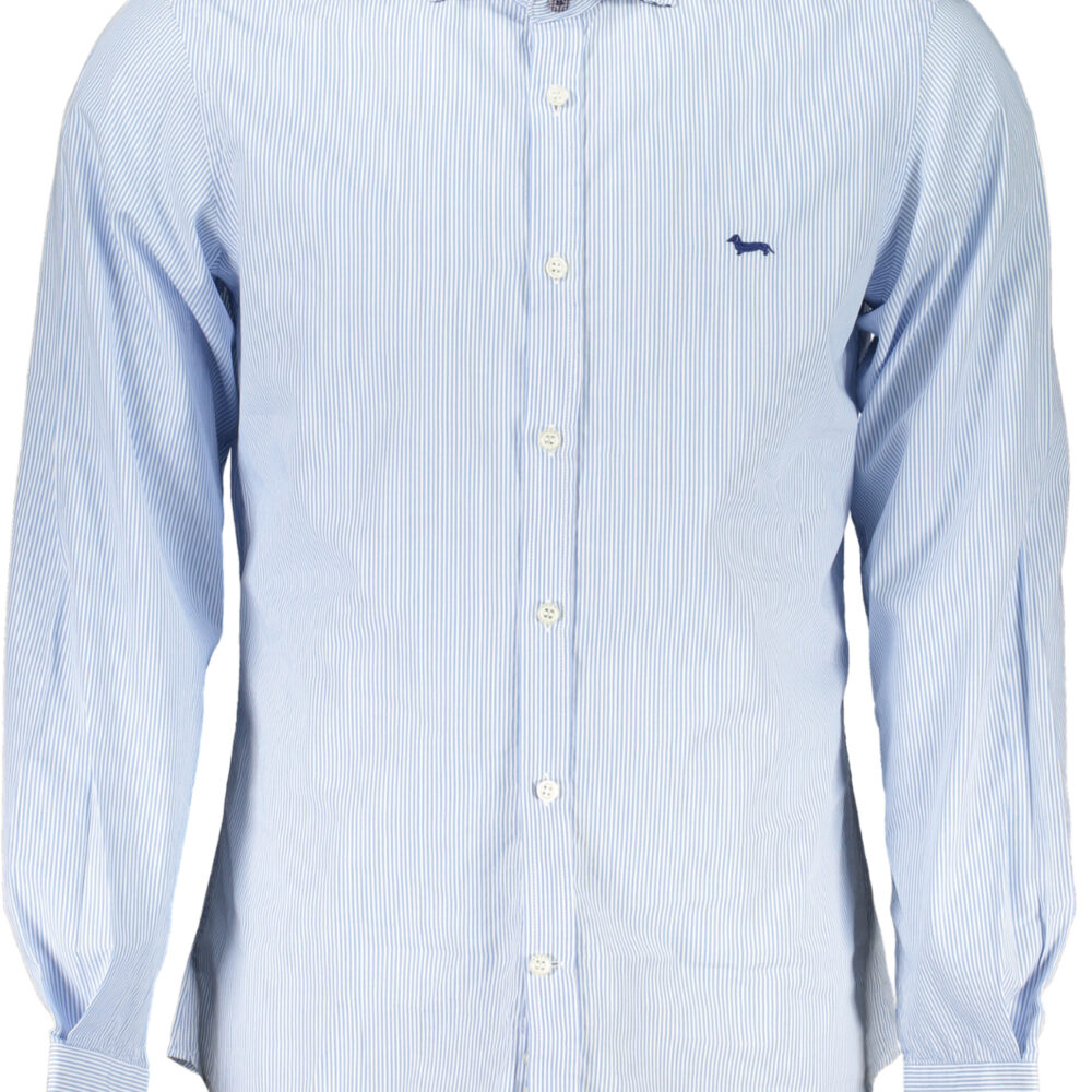 HARMONT & BLAINE CAMICIA MANICHE LUNGHE UOMO AZZURRO