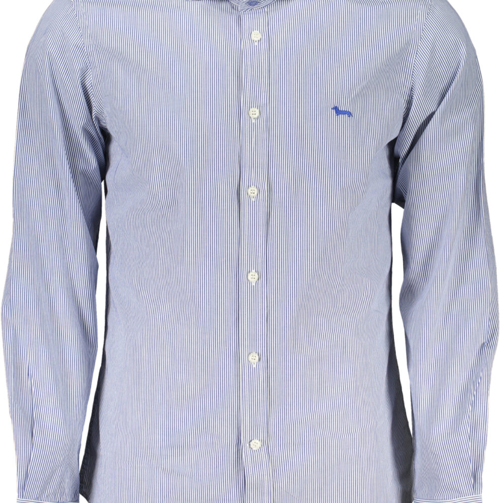 HARMONT & BLAINE CAMICIA MANICHE LUNGHE UOMO BLU
