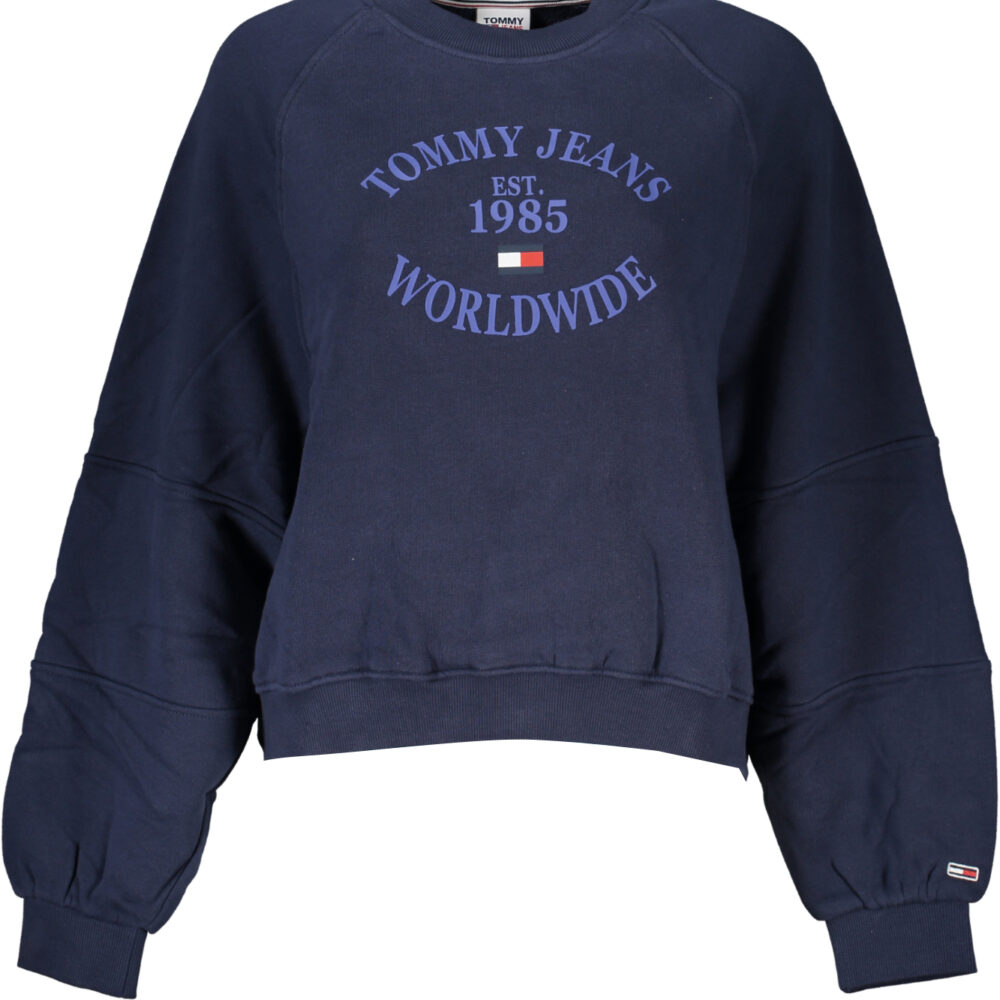 TOMMY HILFIGER FELPA SENZA ZIP DONNA BLU