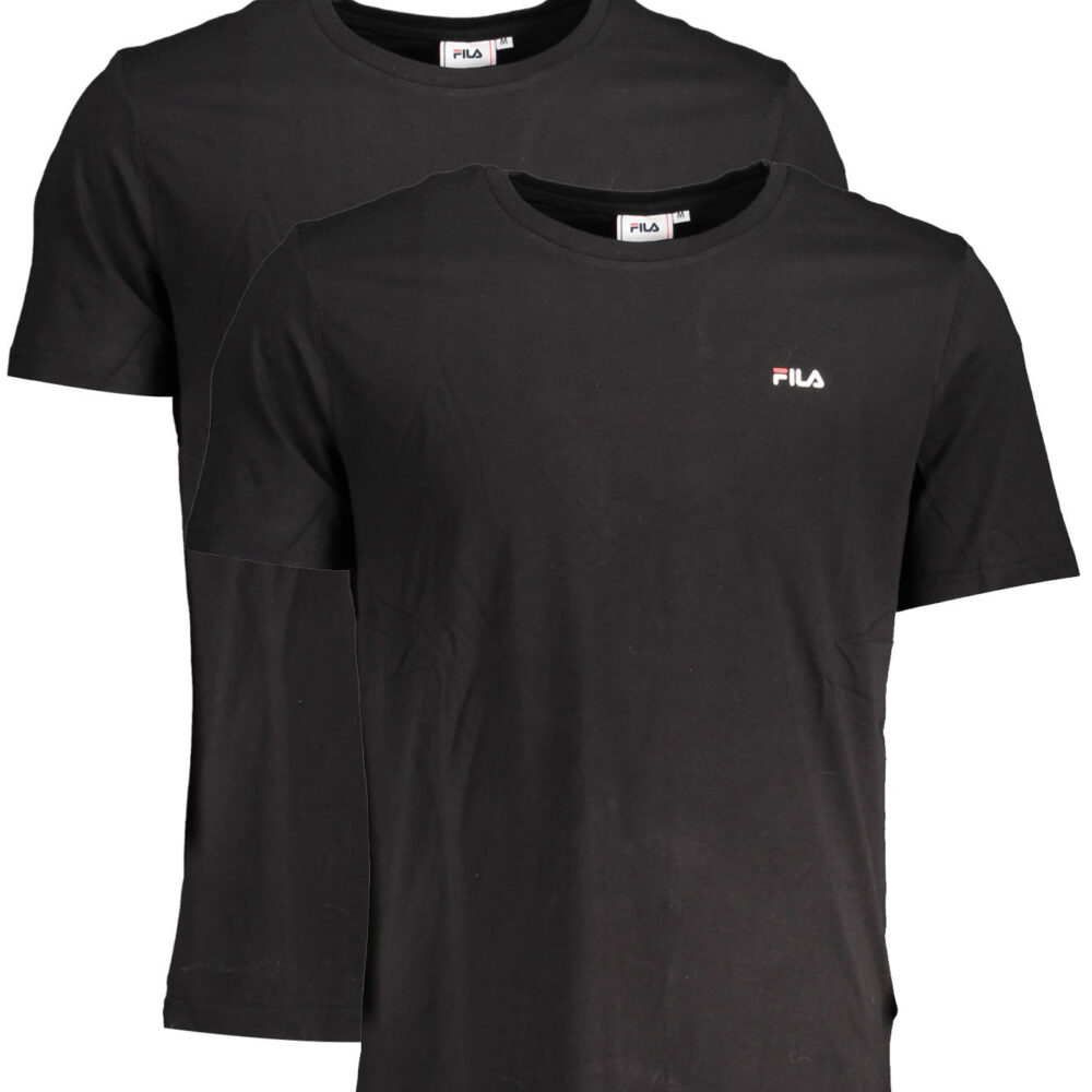 FILA T-SHIRT MANICHE CORTE UOMO NERO