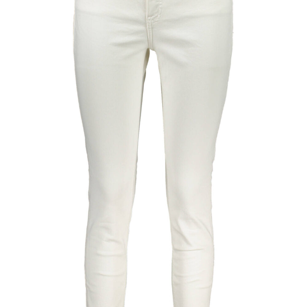 CALVIN KLEIN JEANS DENIM DONNA BIANCO