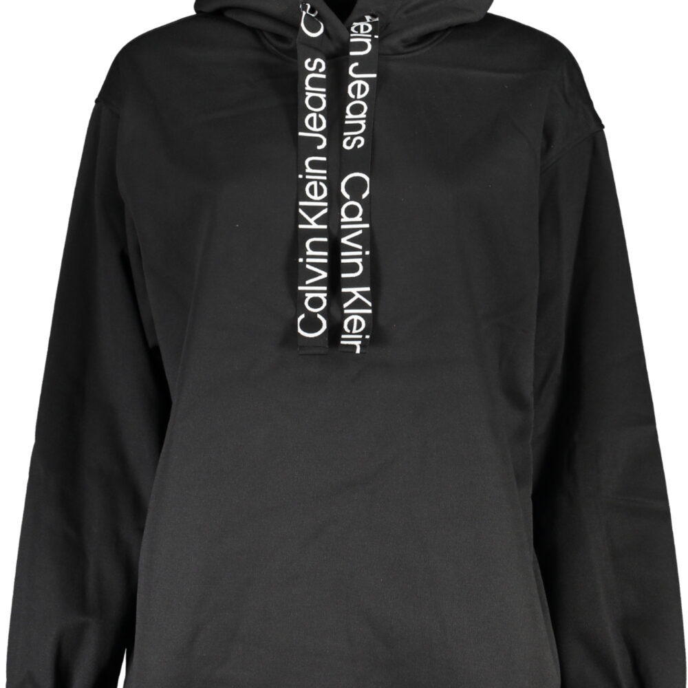 CALVIN KLEIN FELPA SENZA ZIP DONNA NERO