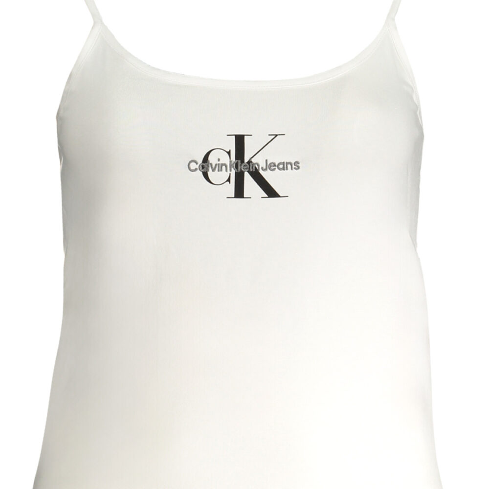 CALVIN KLEIN CANOTTA DONNA BIANCO