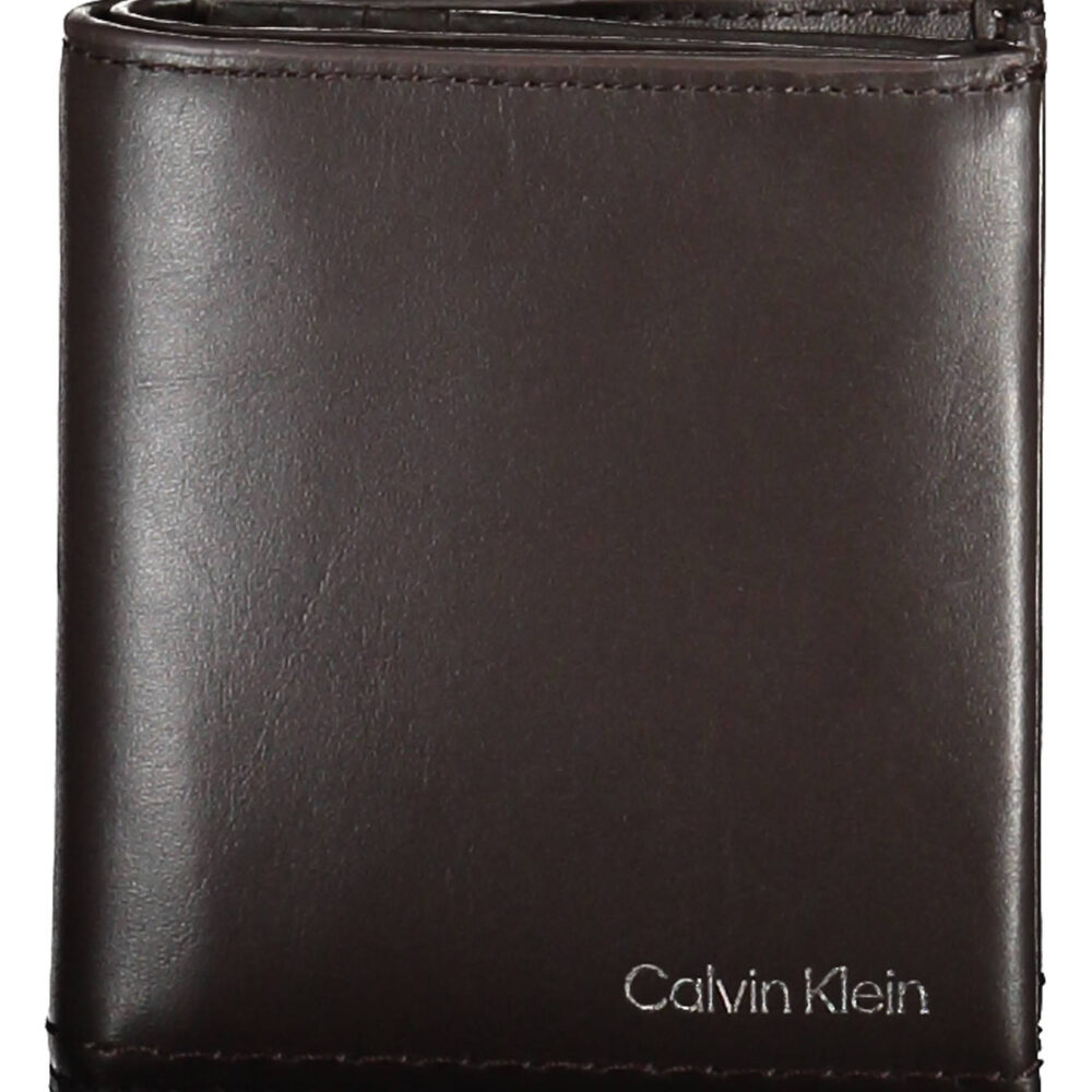 CALVIN KLEIN PORTAFOGLIO UOMO MARRONE
