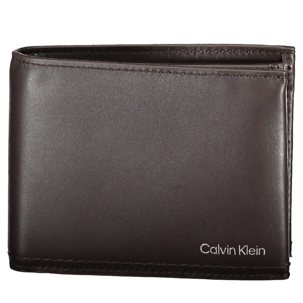 CALVIN KLEIN PORTAFOGLIO UOMO MARRONE