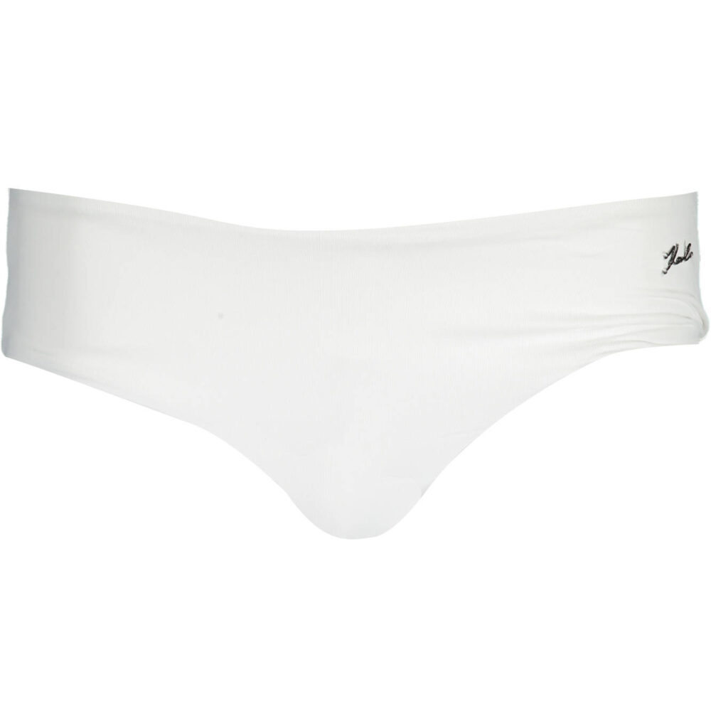 KARL LAGERFELD BEACHWEAR COSTUME PARTE SOTTO DONNA BIANCO