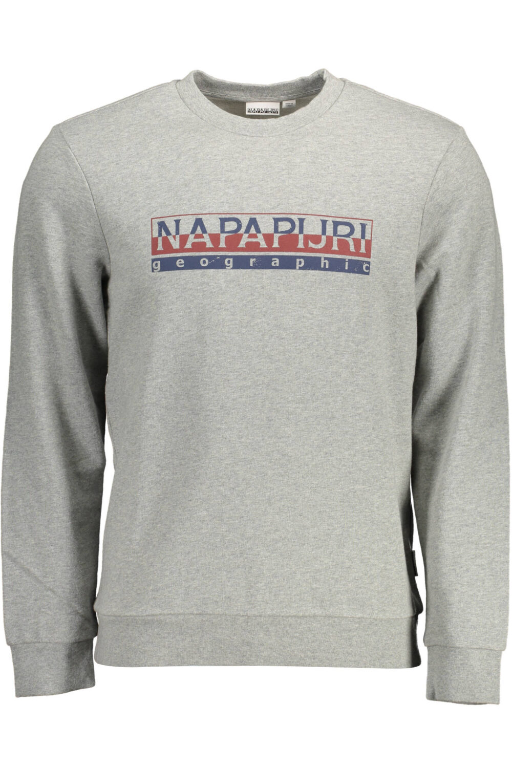 NAPAPIJRI FELPA SENZA ZIP UOMO GRIGIO