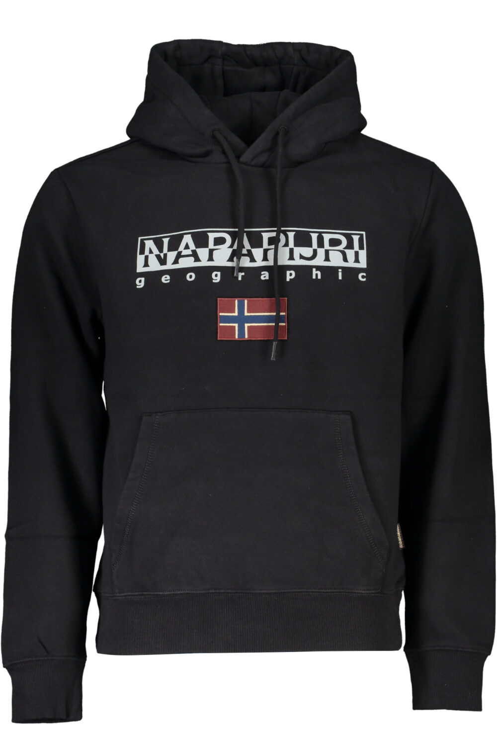 NAPAPIJRI FELPA SENZA ZIP UOMO NERO