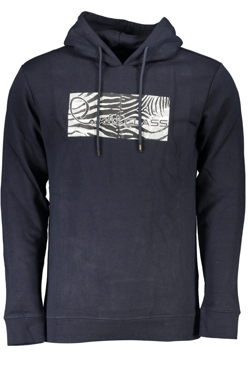CAVALLI CLASS FELPA SENZA ZIP UOMO BLU