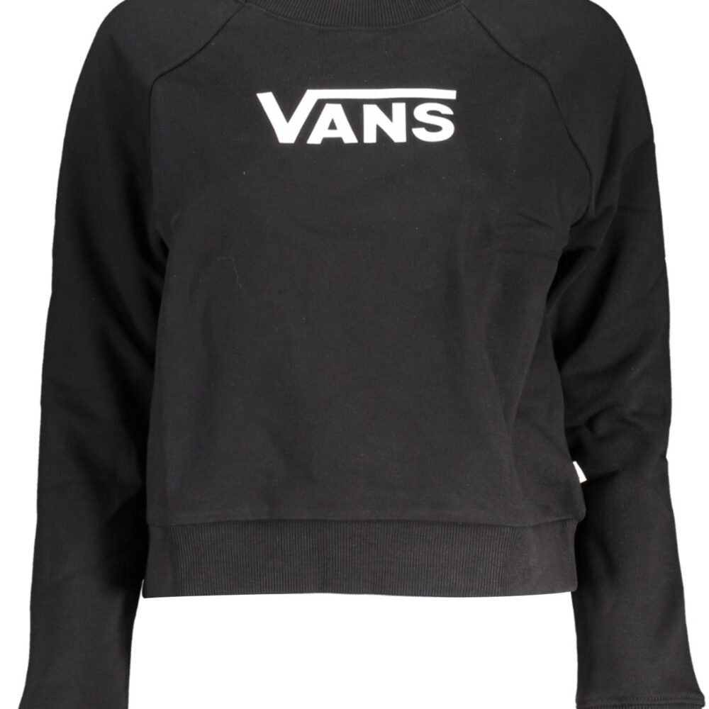 VANS FELPA CON ZIP DONNA NERO
