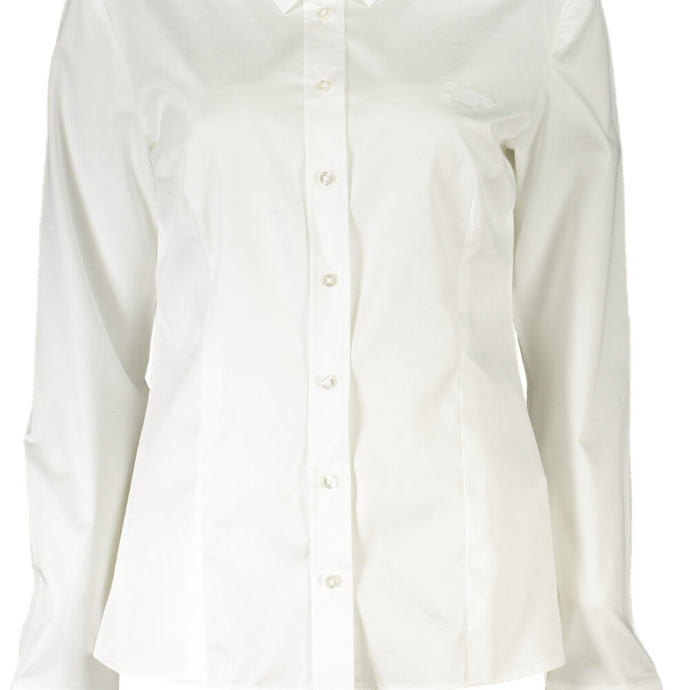 GUESS JEANS CAMICIA MANICHE LUNGHE DONNA BIANCO