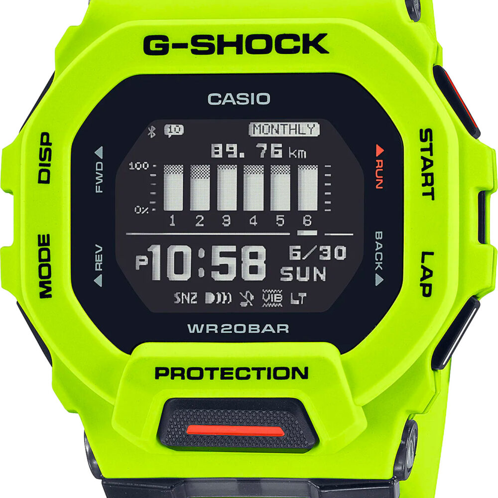 Casio GBD-200-9ER Uomo Giallo 133030