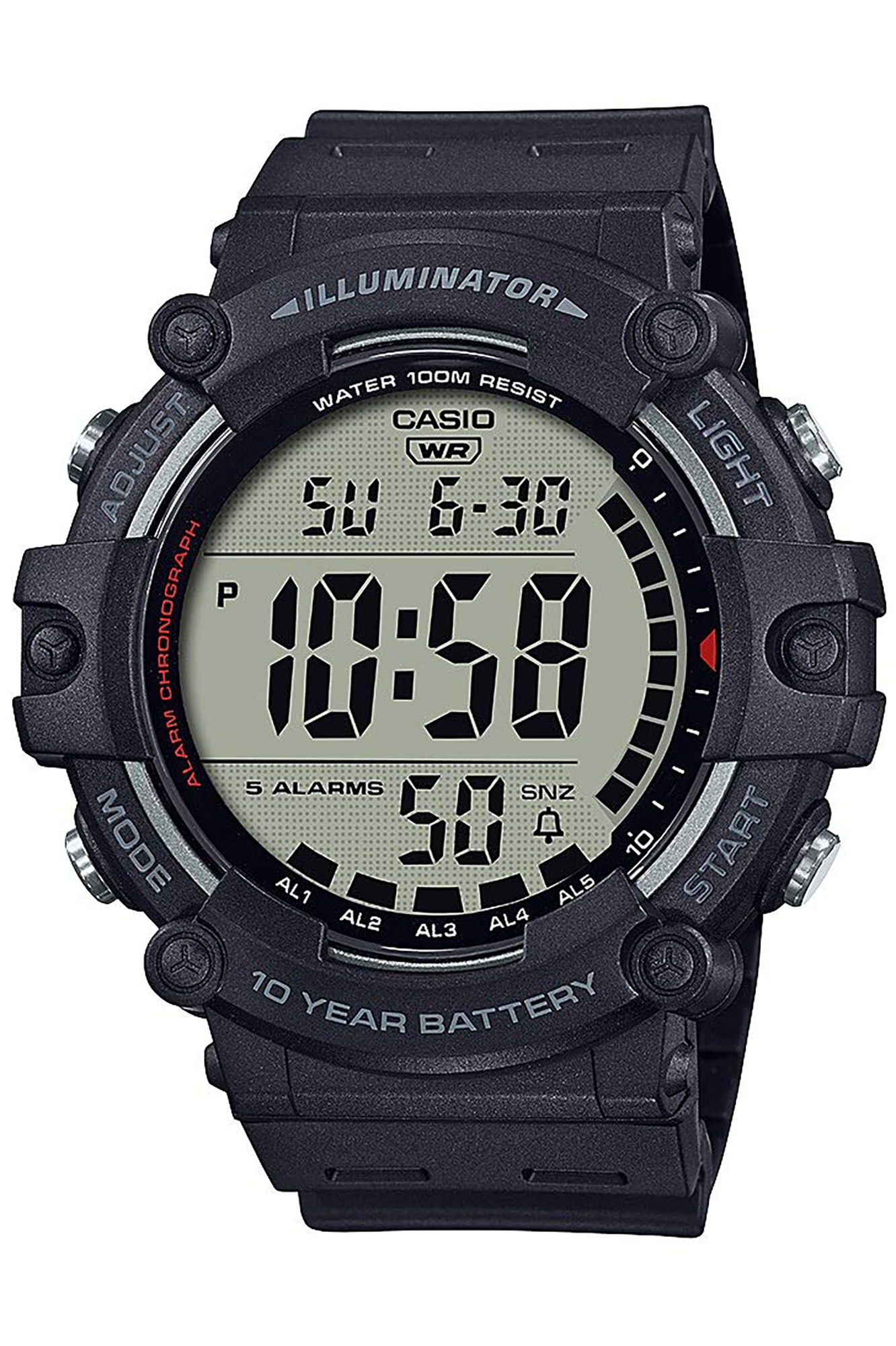 Casio AE-1500WH-1A Uomo Nero 141580