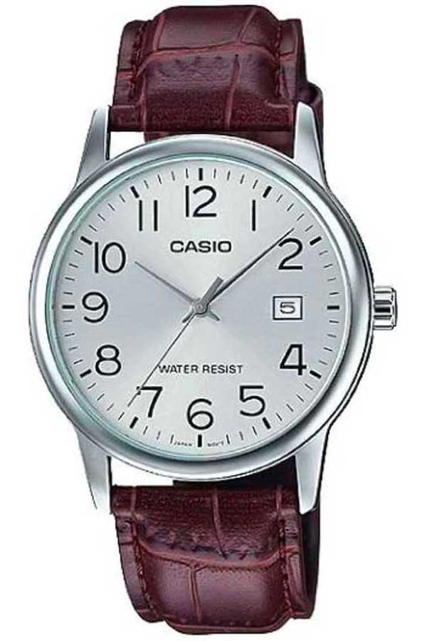 Casio MTP-V002L-7B2 Uomo Marrone 142281